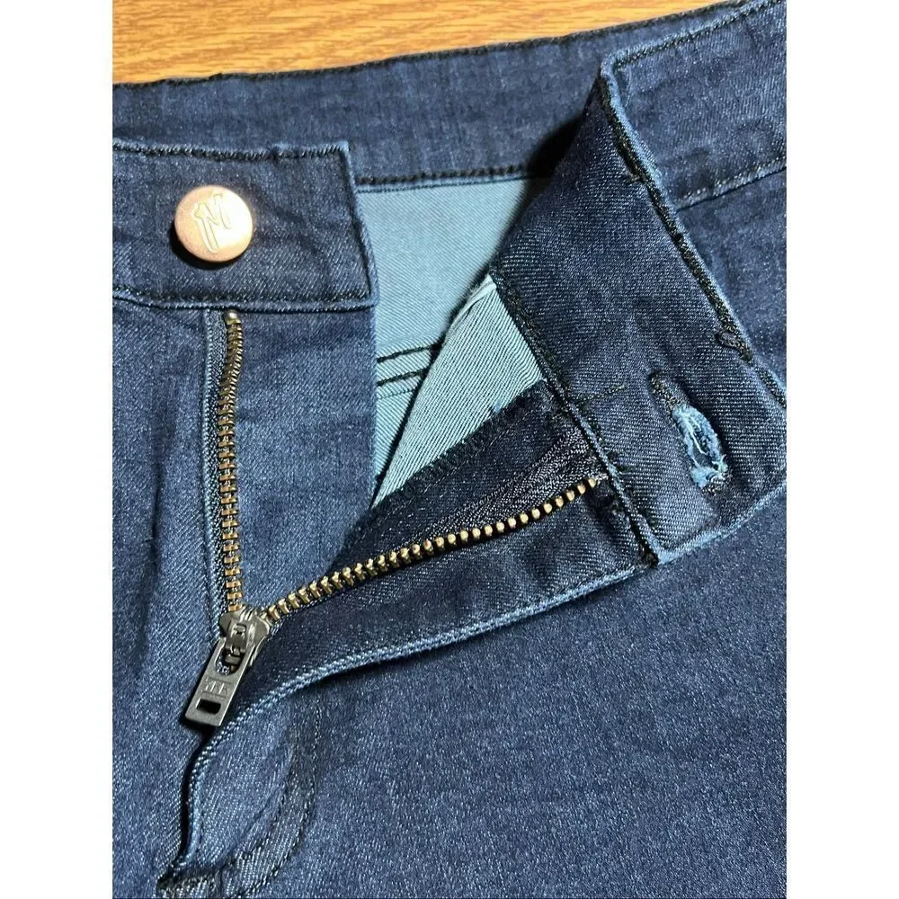 NEW Mugsy Men’s Classic Straight Stretch NGVDB Jeans 33x32